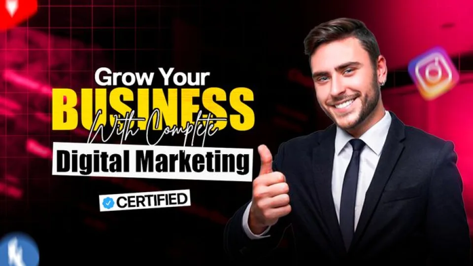 Digital Marketing Masterclass course thumbnail