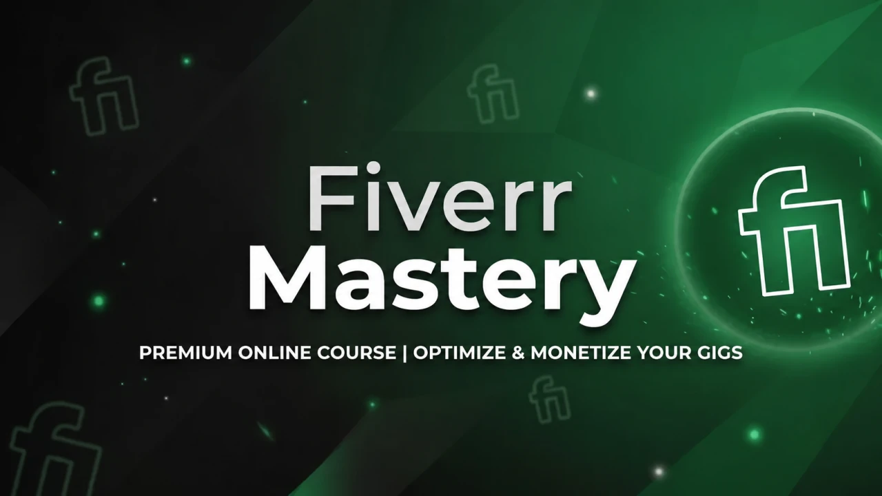Fiverr Freelancing Masterclass course thumbnail
